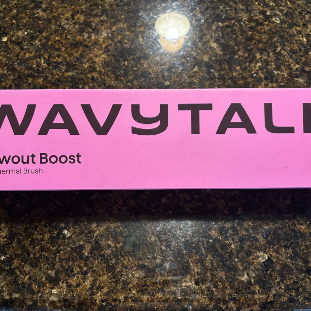 WavyTALK Rose Gold Blowout Boost Thermal Brush - Salon-Style Styling